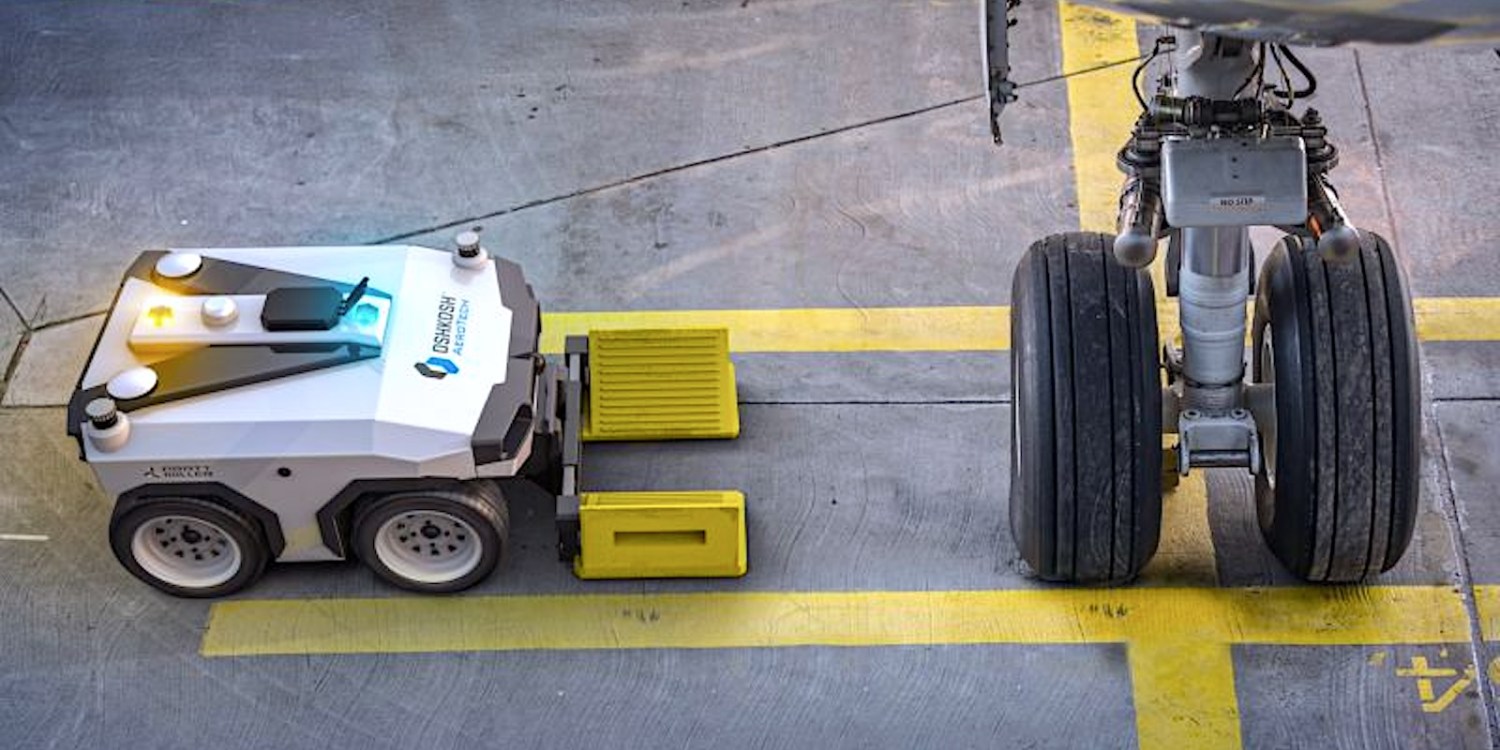 Oshkosh ground support robots take on air travel's hidden costs