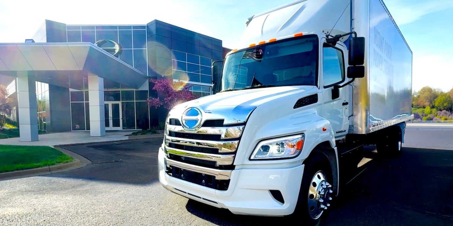 Toyota Hino debut new Le Series electric MD trucks at ACT Expo