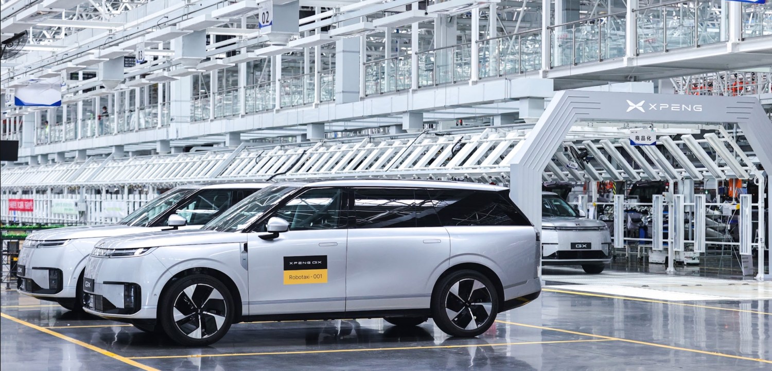 XPeng (XPEV) rolls first mass-produced robotaxi off the line, a China first