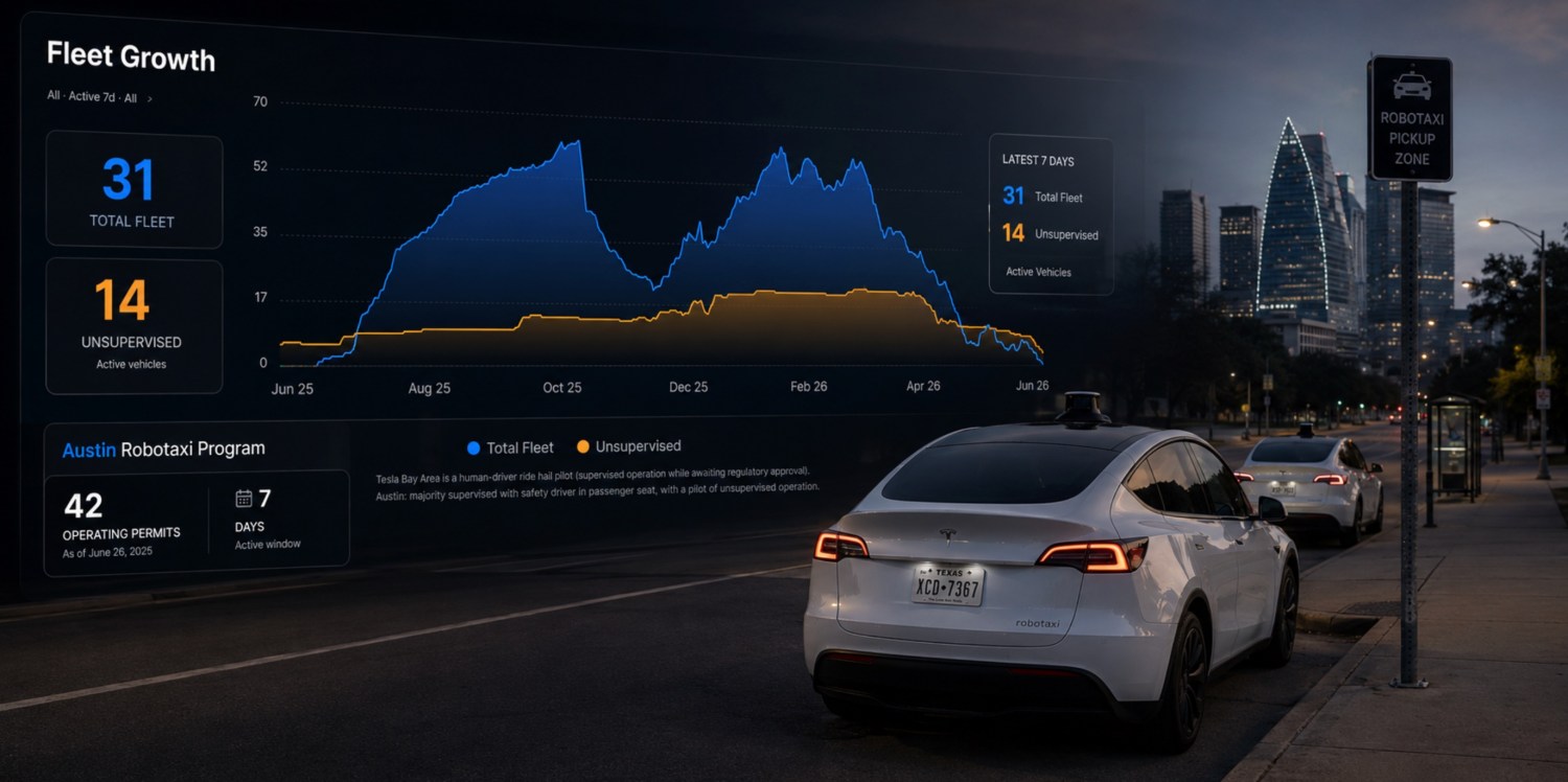 Tesla 'Robotaxis' are not crashing because they are not running