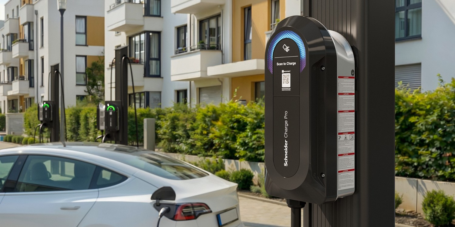 Schneider Electric’s upgraded app-free EV charger now has NACS