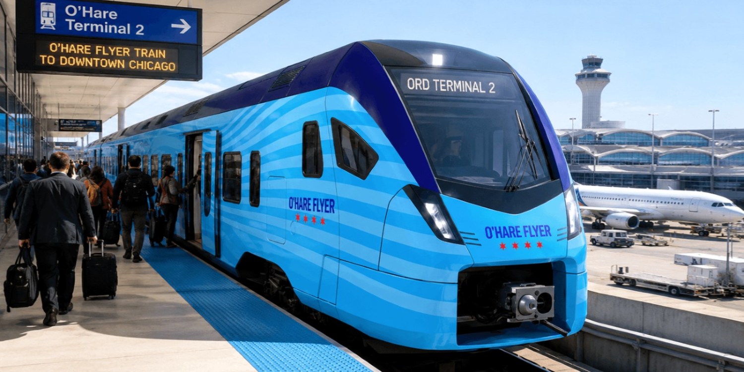 New electric Flyer promises 15 minute service from Chicago to O'Hare