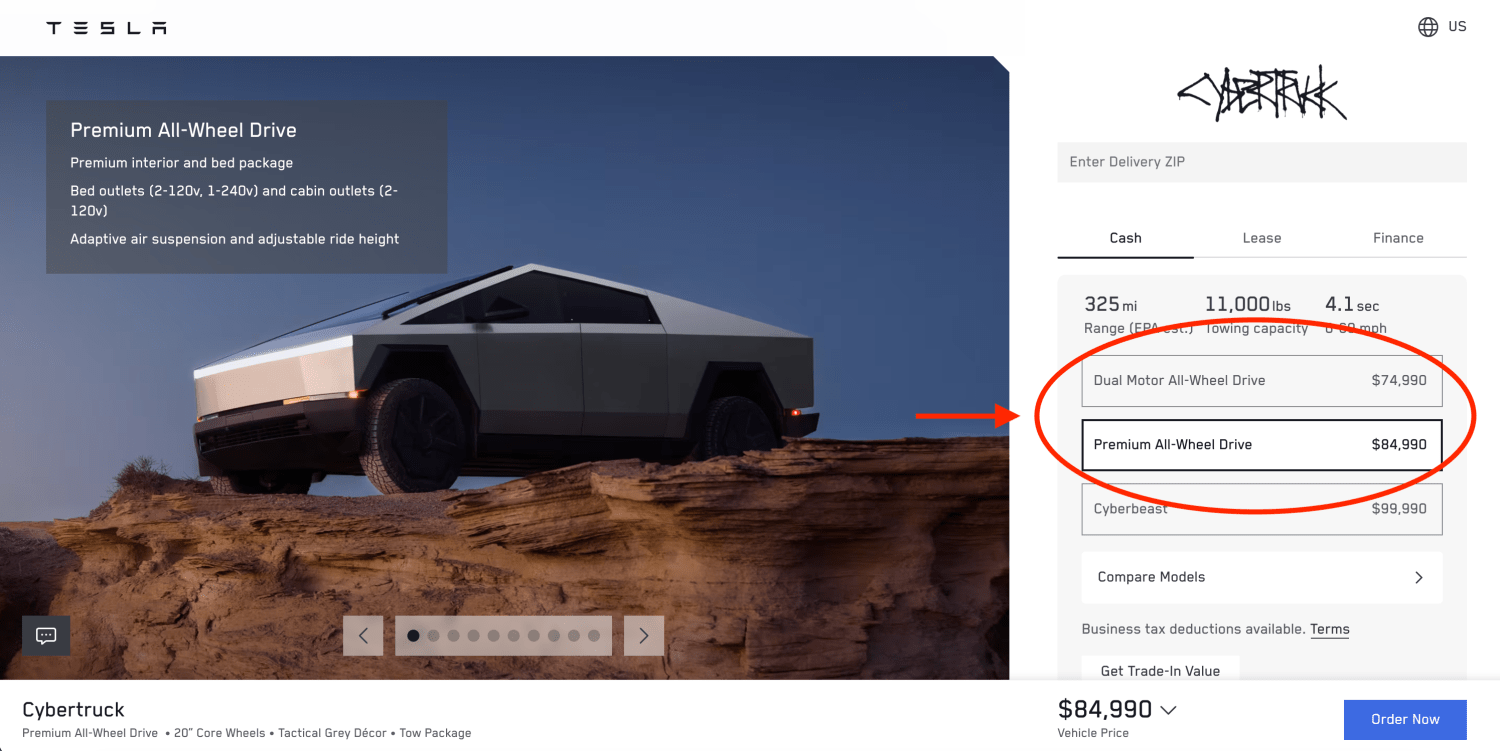 Tesla raises Cybertruck prices by $5,000 despite abysmal demand