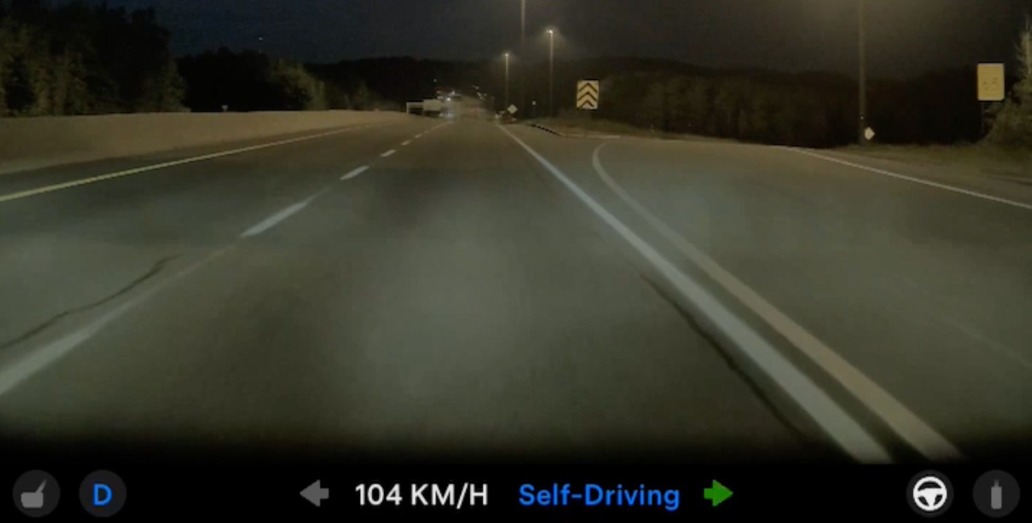 Tesla, Tesla FSD v14 swerved and try to drive me into a ditch for no reason