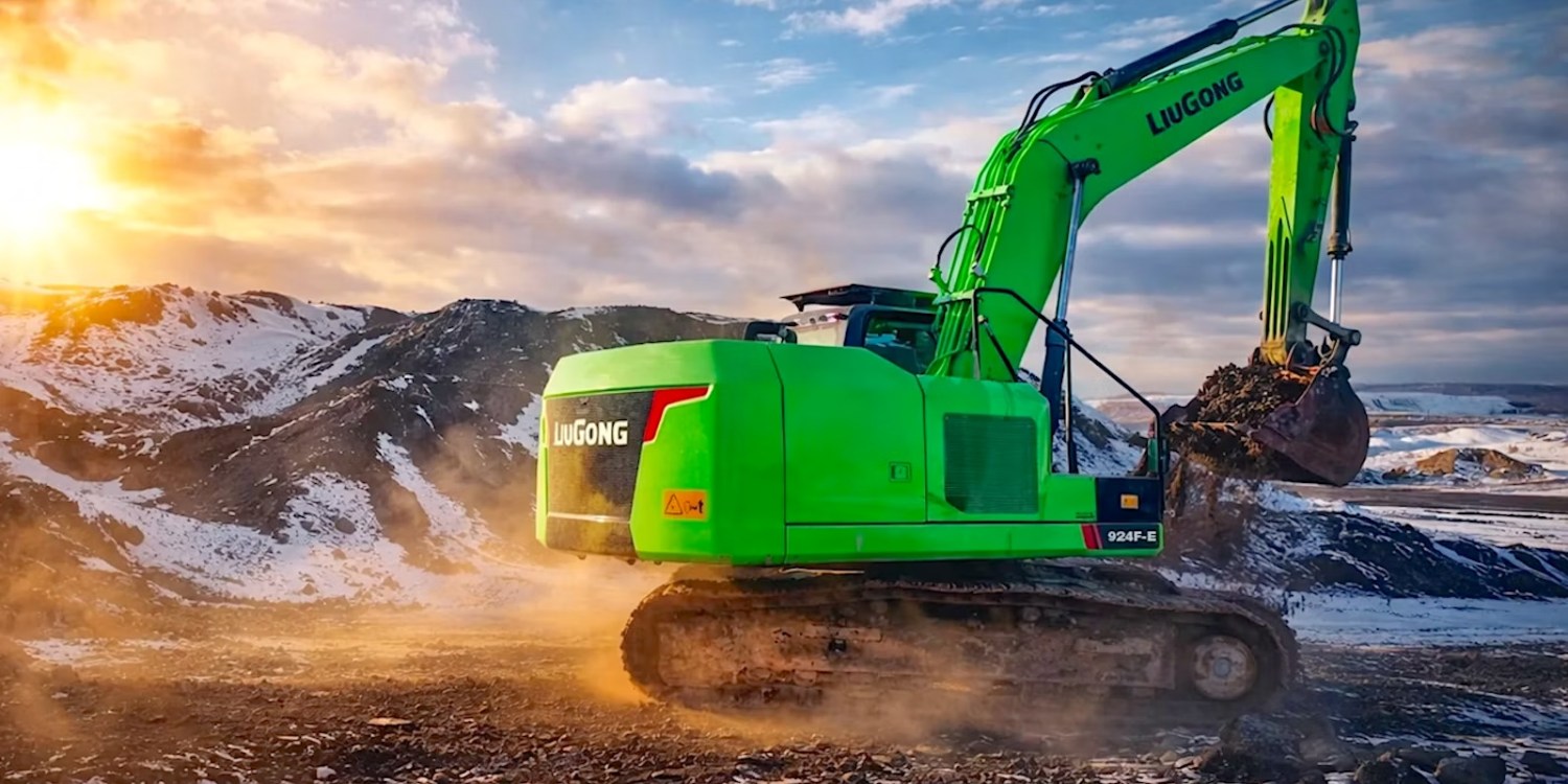 E-quipment highlight: LiuGong 924FE 30-ton electric excavator