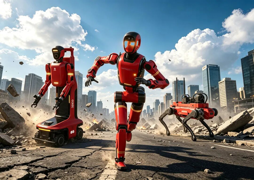 National‑Local Joint Innovation Center for Human Launches Fire-Fighting Humanoid Robot