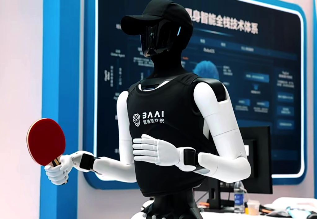 World's First! AgiBot Full-Size Humanoid Robot Yuanzheng A3 Achieves Autonomous Table Tennis