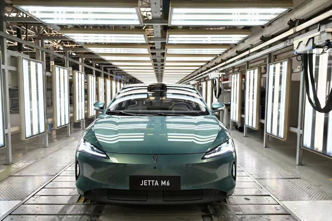 First Mass-Produced Jetta M6 Rolls Off Assembly Line