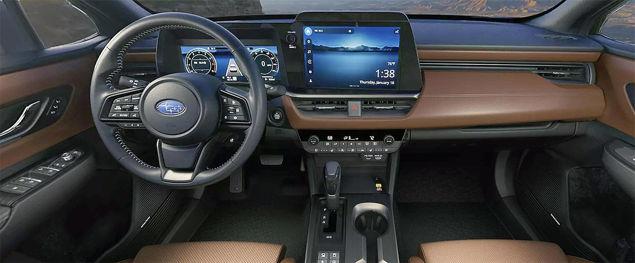 スバルが新型「アウトバック」を世界初公開。大胆なエクステリア デザインを採用