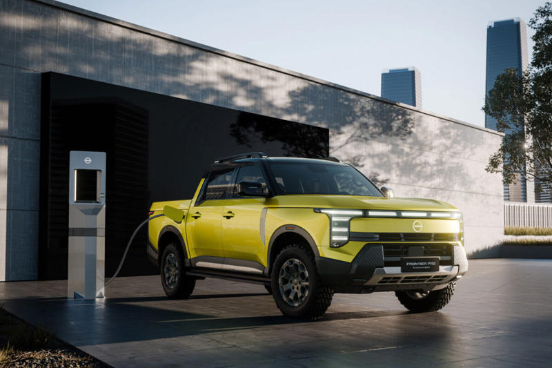 日産「Frontier Pro」初公開 800NmのPHVピックアップ登場