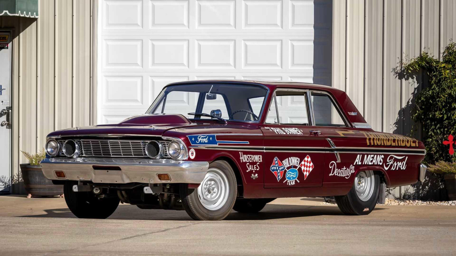 The fastest quarter-mile time for a Ford muscle car in the '60s