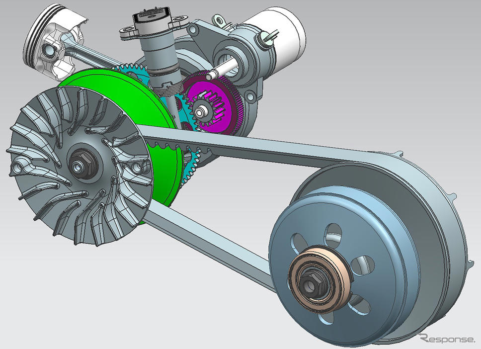 ヤマハ発動機、開発中の自動車向け3 in 1構造「eアクスル」出展へ…人とくるまのテクノロジー展 2025