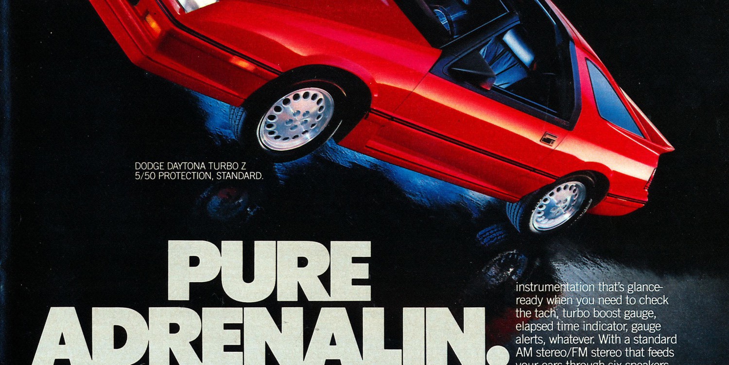 If You're Ready for a Rush, So Is the 1986 Dodge Daytona Turbo Z