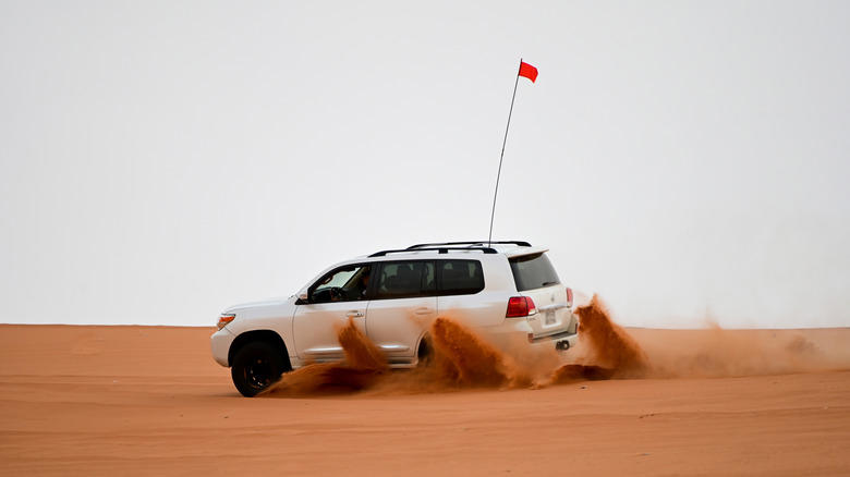 Why Do Off-Road Vehicles Have Flags? Here's What They're For