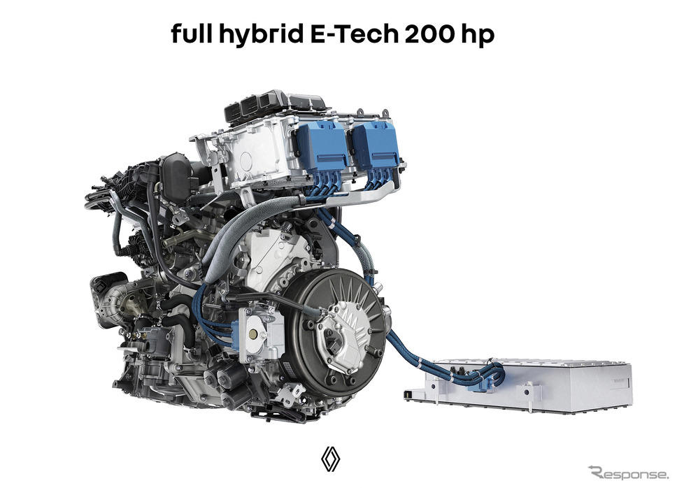 ルノー『エスパス』新型、200馬力フルハイブリッドを改良…燃料満タンで最大1100km走行可能に