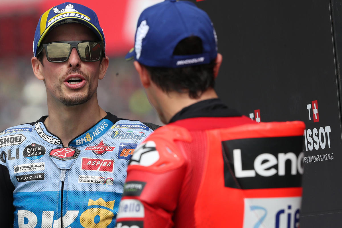 Álex Márquez: “Marc sólo piensa en su recuperación”