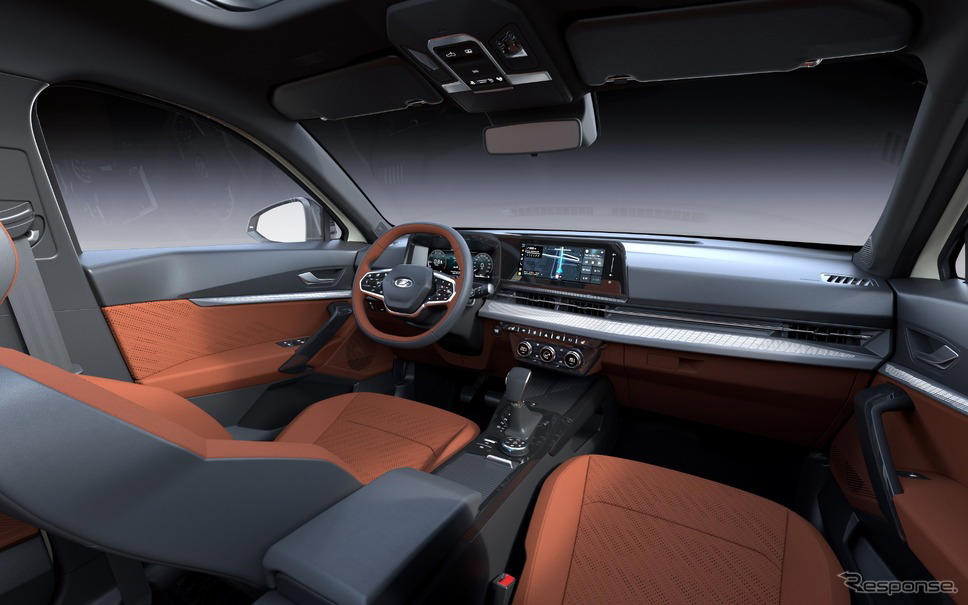 露ラーダ初のクロスオーバー車、『アジムート』世界初公開…2026年から量産へ