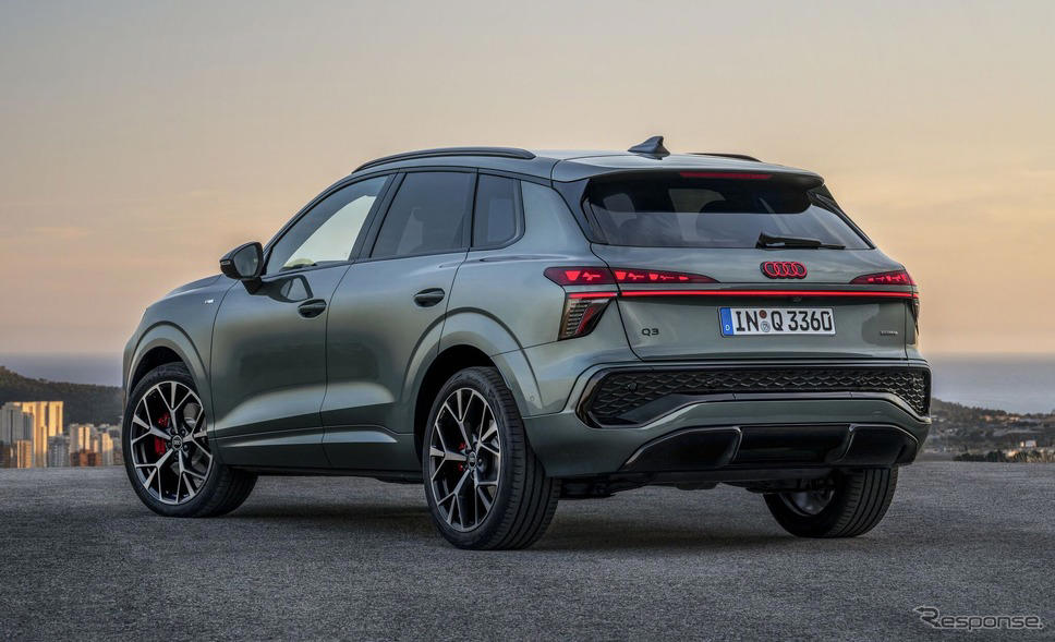 新型アウディ『Q3』に熱視線！ 照明技術とデザインの進化に「正直カッコ良すぎる」の声