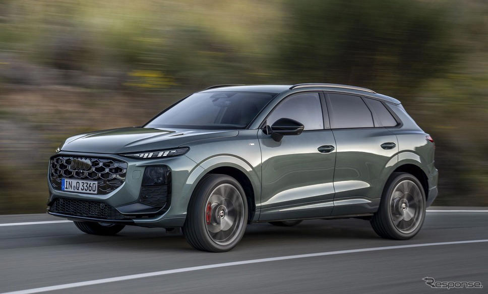 新型アウディ『Q3』に熱視線！ 照明技術とデザインの進化に「正直カッコ良すぎる」の声