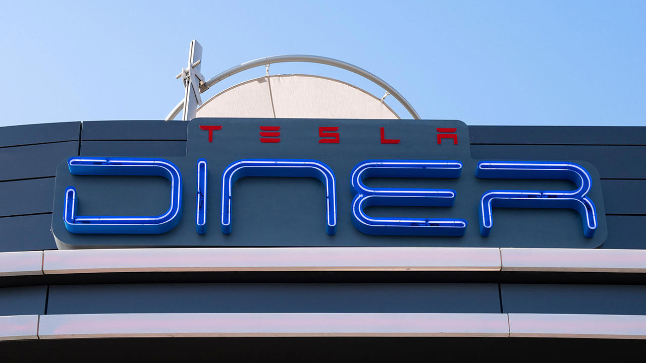 Elon Musk calls Tesla diner 'one of the coolest spots in LA'