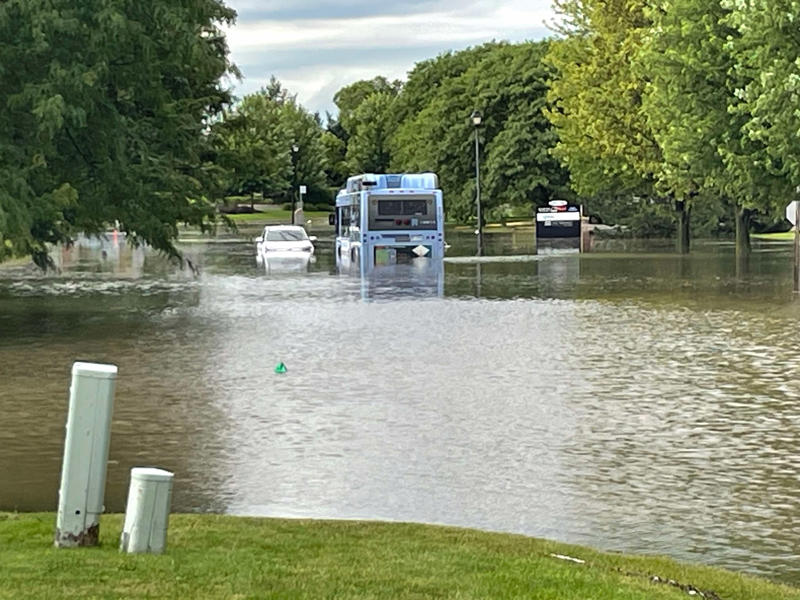 Passengers safe after RMTD bus caught in floodwaters, officials say