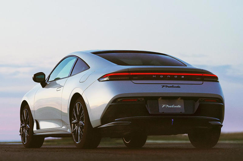 ホンダが新型「プレリュード」をホームページで先行公開。2025年9月に発売予定