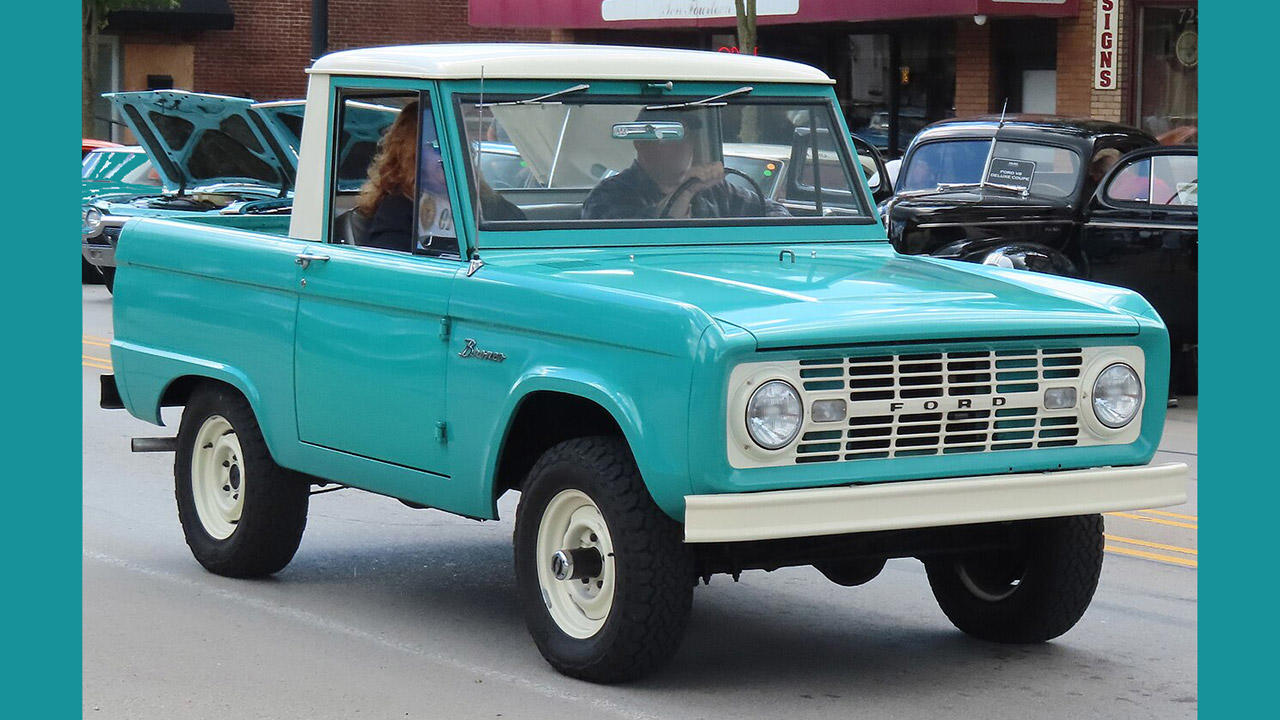 Before off-road became a trend, the 1966 Ford Bronco was already there