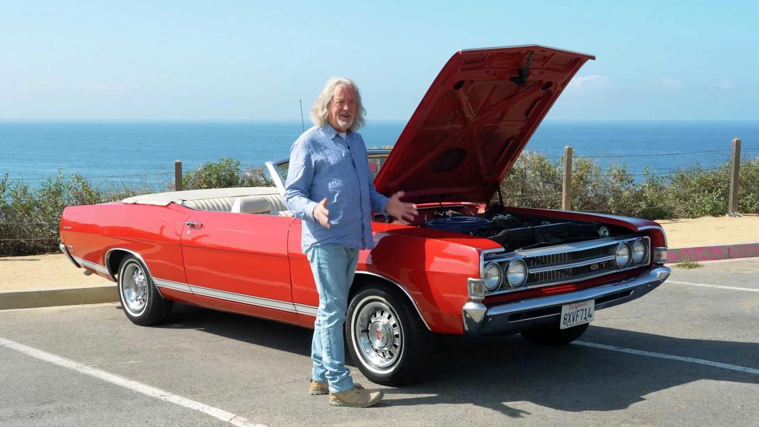 James May Takes A Journey Back In Time In 1969 Ford Torino Convertible