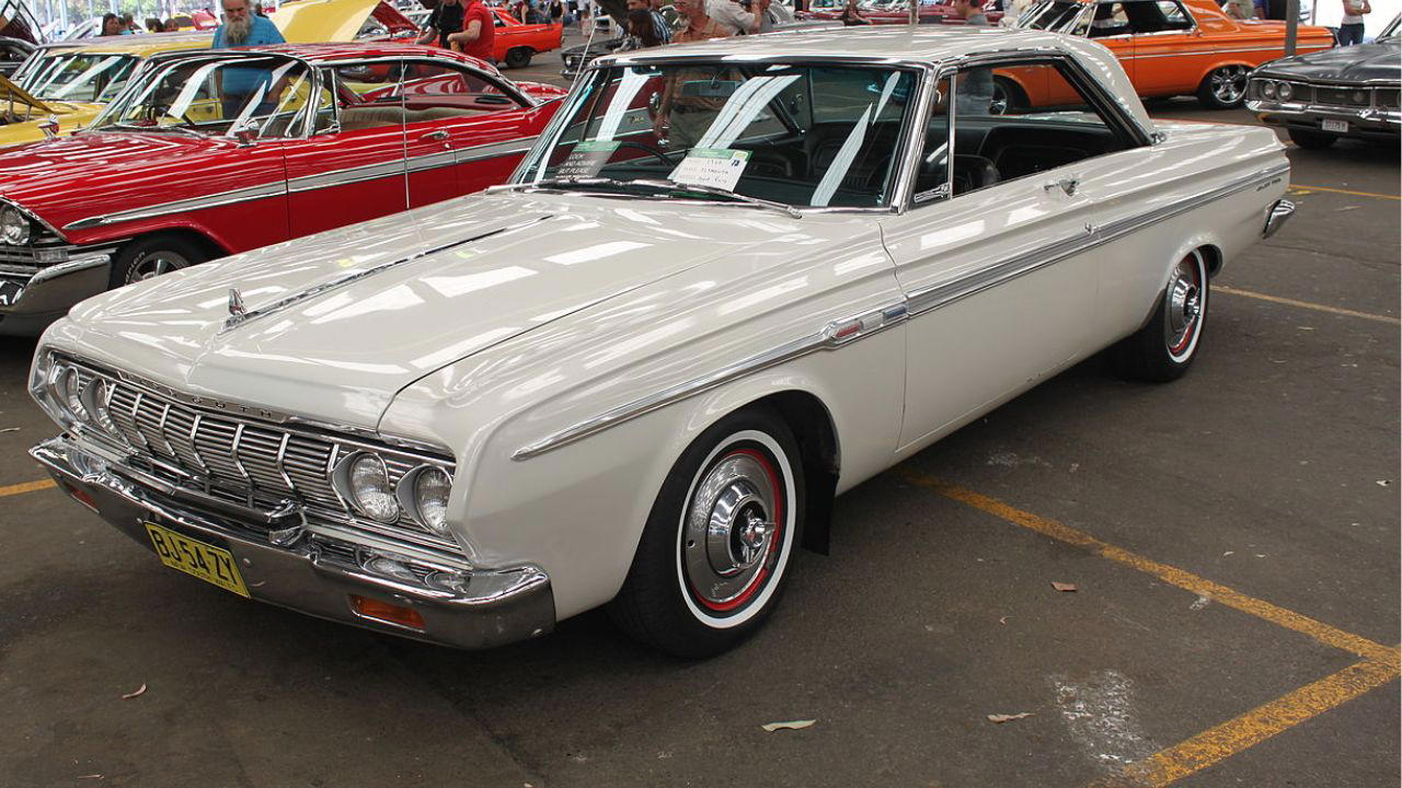Plymouth, The 1964 Plymouth Sport Fury balanced flash with something deeper