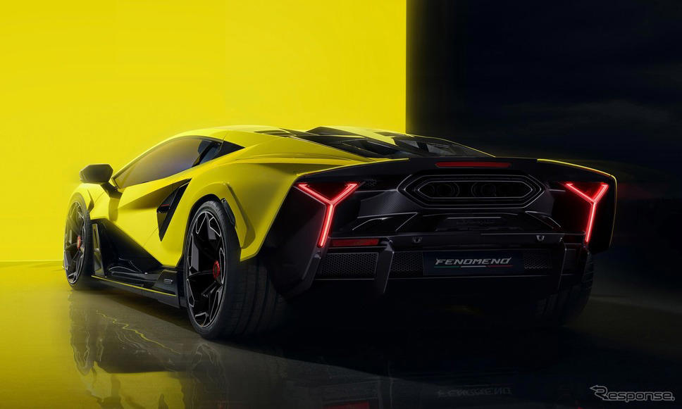ランボルギーニ史上最強の1080馬力、電動スーパーカー『フェノメノ』発表…世界29台限定