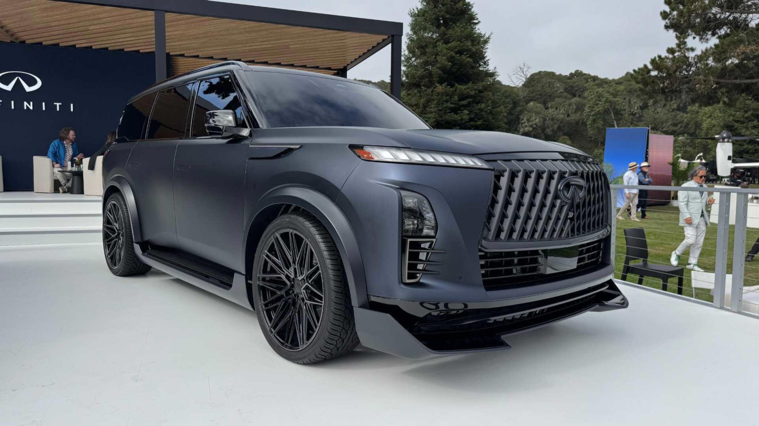 Nissan executive confirms power, launch window for hot Infiniti QX80