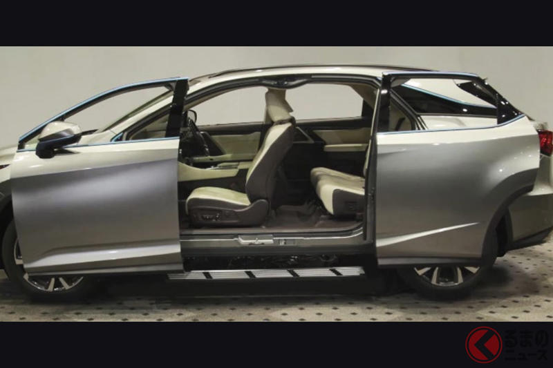 トヨタ斬新「スライドドアSUV」が凄かった！ 全長4.3m×カクカクボディ採用！ フラットな“広々車内”も魅力だった！ 「Tj CRUISER」とは？ 懐かしきコンセプトを改めて振り返る