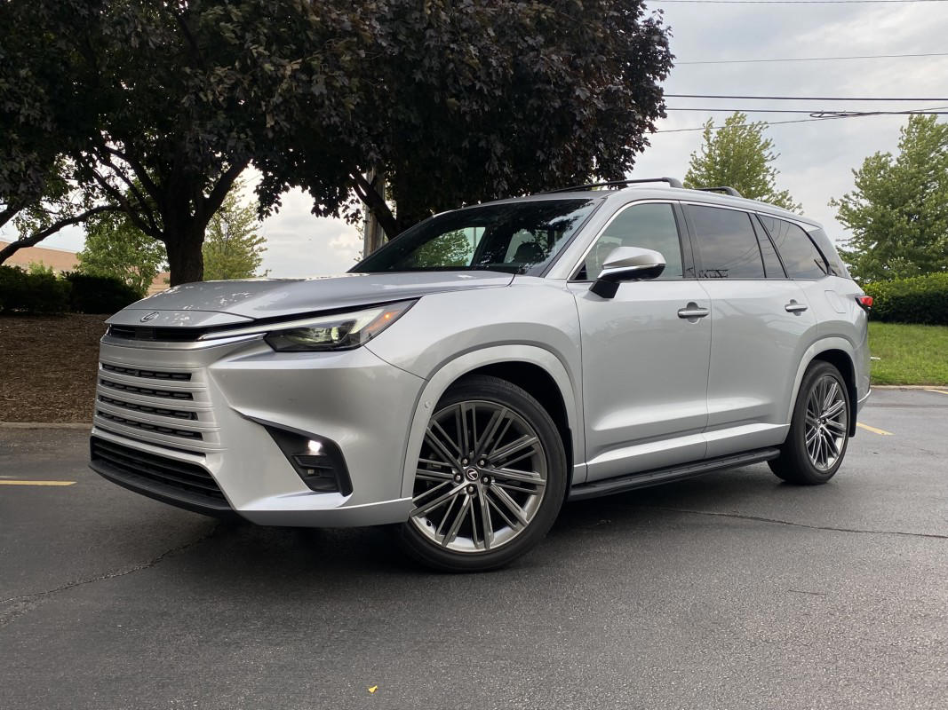 The Lexus TX in Japan might not be the same SUV Americans get