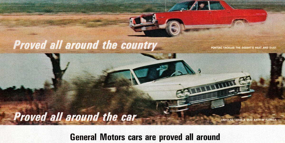 GM, GM Tortures the 1964 Cars at Test Tracks All Around the Country