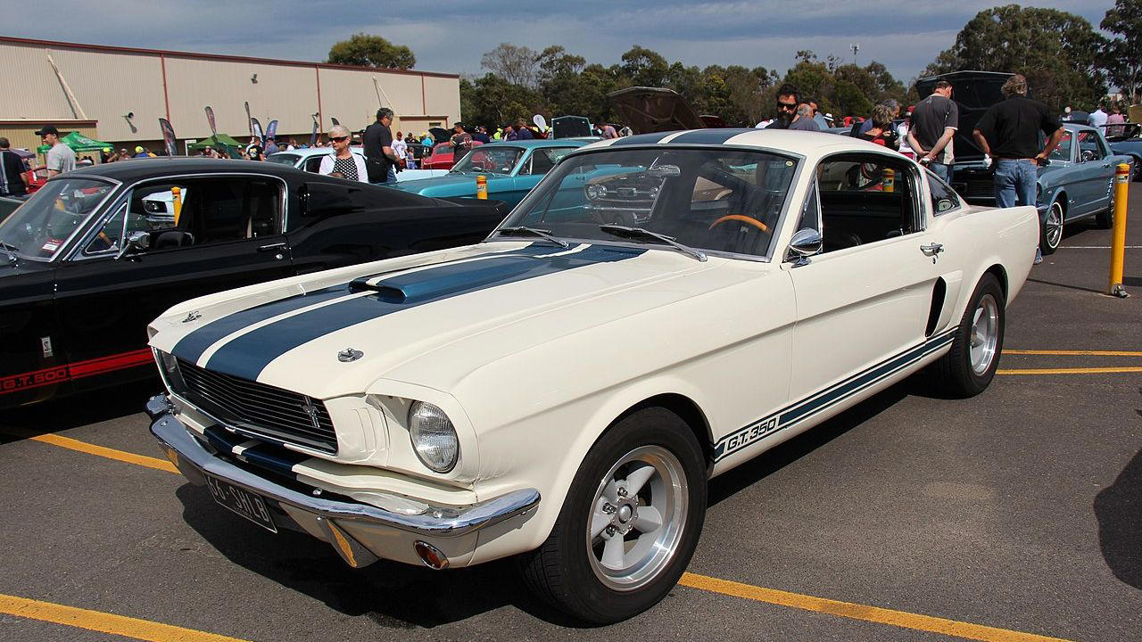 The 1966 Shelby GT350 was built for racing first and the street came second