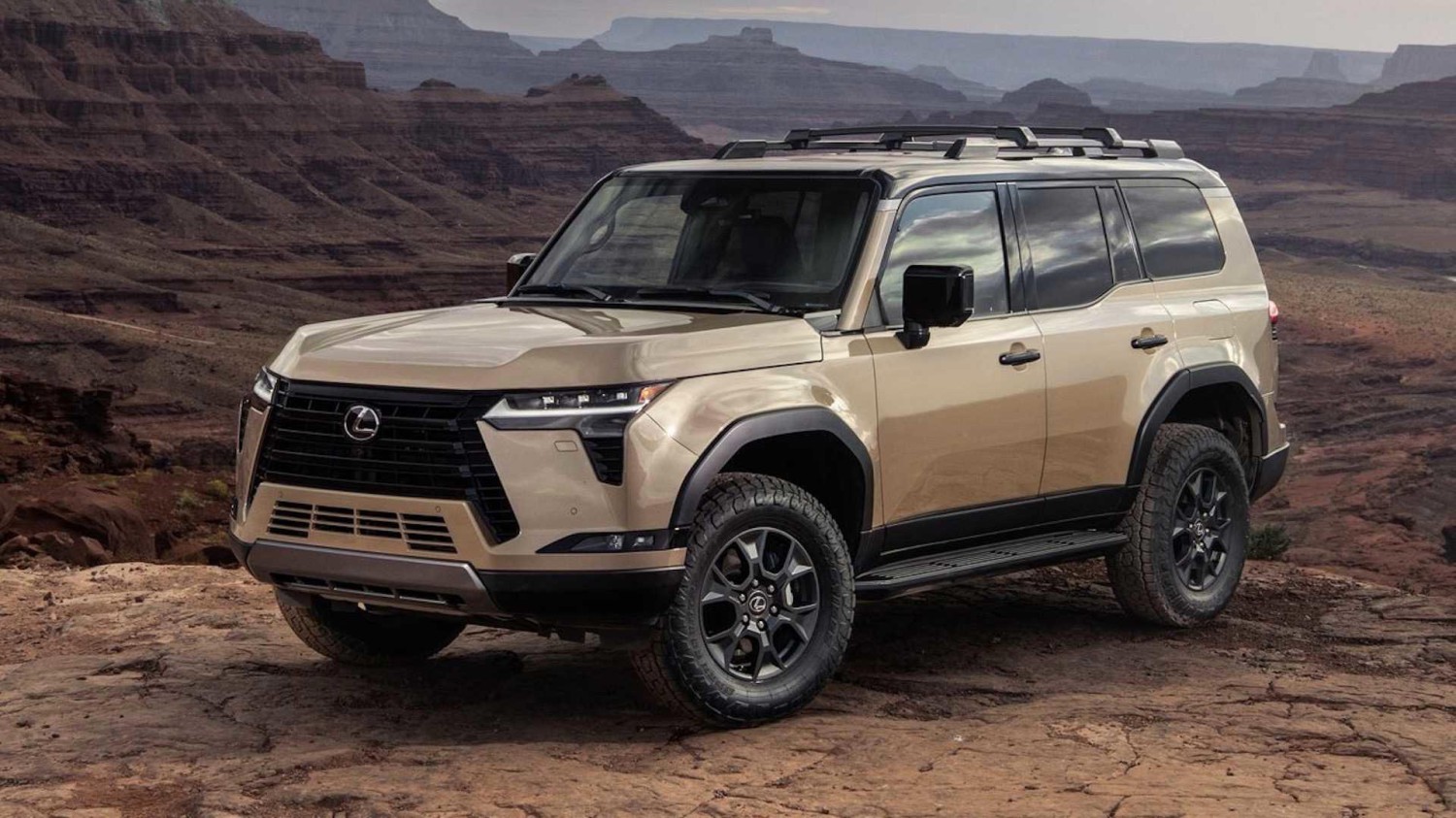 Lexus may be prepping a more powerful GX to take out the Land Rover Defender
