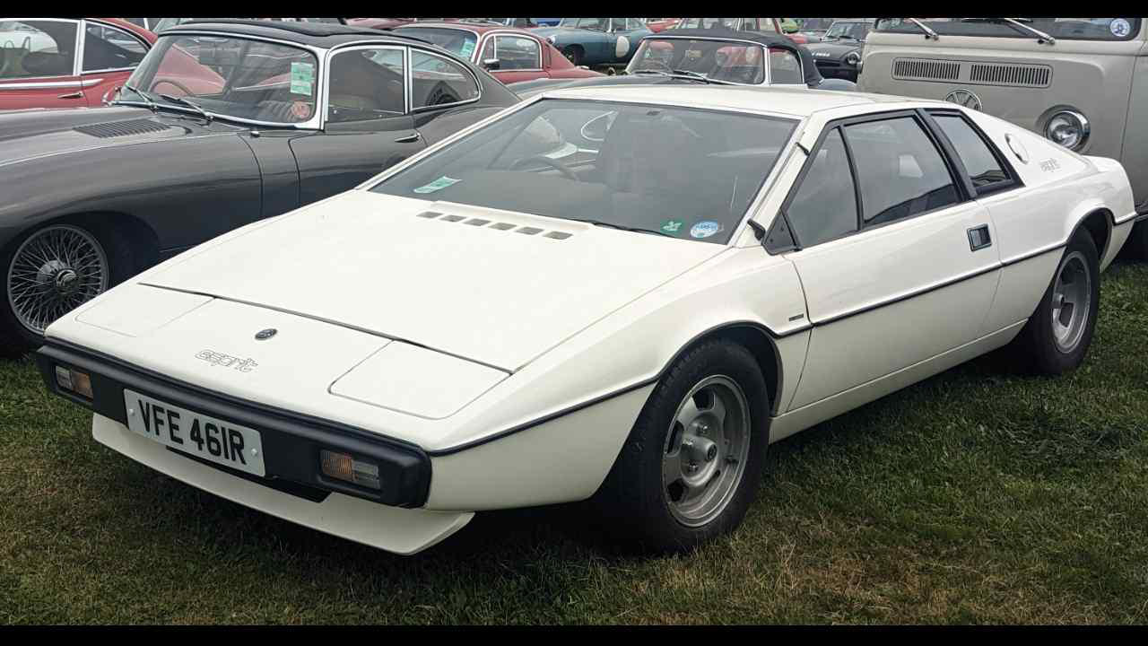 Lotus, The 1976 Lotus Esprit is known for its excellent handling