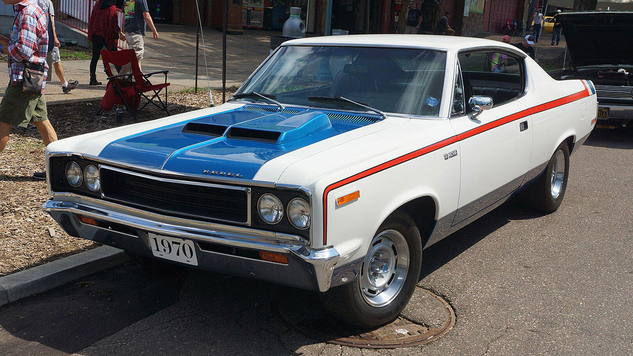 Bold looks and real power defined the underrated 1970 AMC Rebel Machine