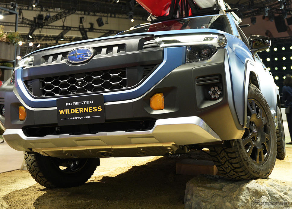 ワイルドな『フォレスター』初公開！スバル、米国で人気の「ウィルダネス」日本展開へ…ジャパンモビリティショー2025