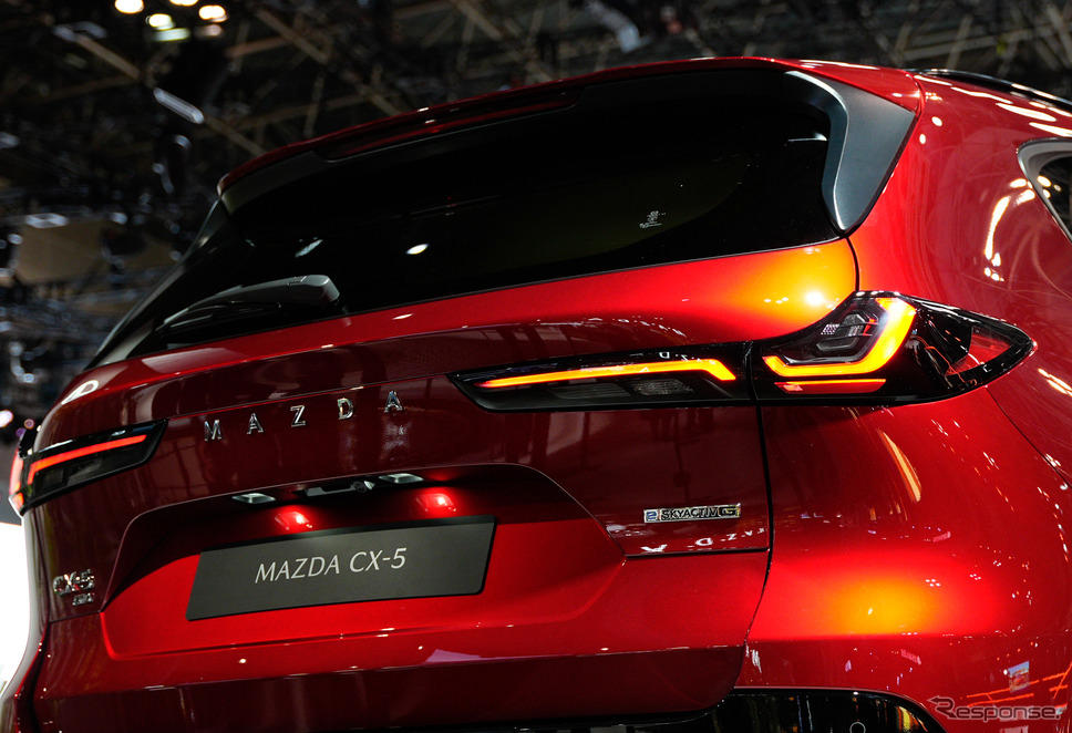 マツダ『CX-5』新型が日本初公開、注目はサイズ、エンジン、インターフェース…ジャパンモビリティショー2025