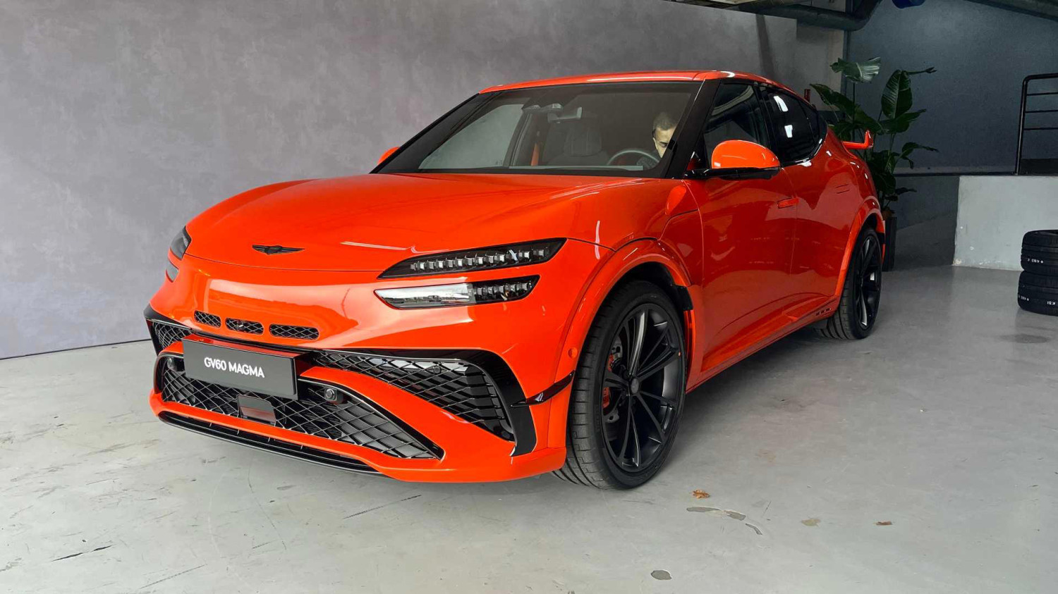 Genesis GV60 magma accelerator pedal changes based on drive mode