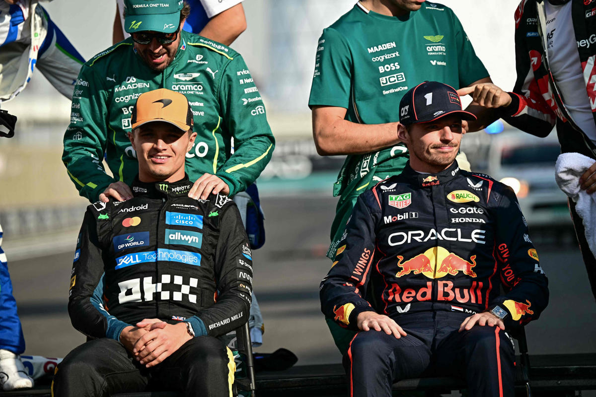 Norris elige a sus cuatro pilotos preferidos: está Alonso y no Verstappen