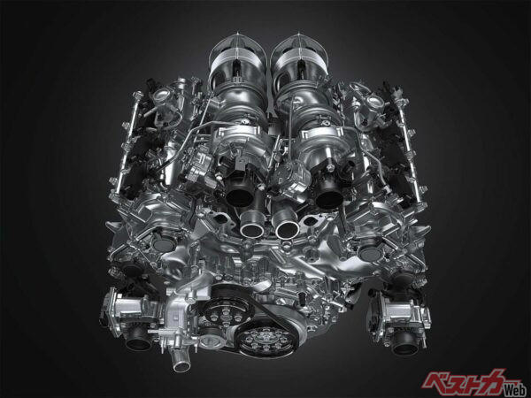 トヨタGR GTの排気系が変! なんでエンジン真上から出てるのと思ったらV型エンジンの最新トレンドだった件!