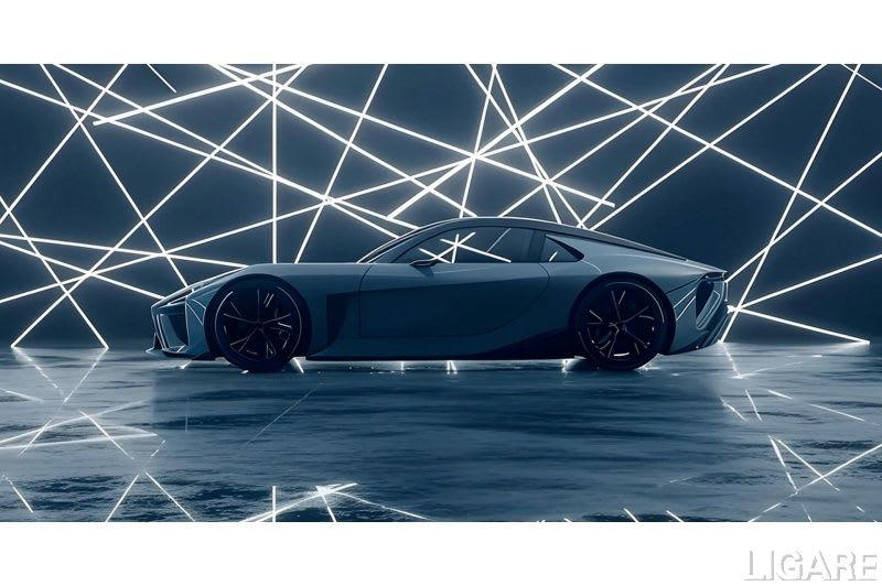 トヨタ、次世代EV「レクサスLFA」公開 スポーツカーの造形美継承