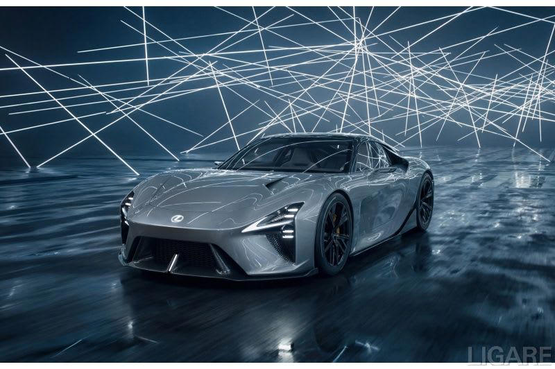 トヨタ、次世代EV「レクサスLFA」公開 スポーツカーの造形美継承