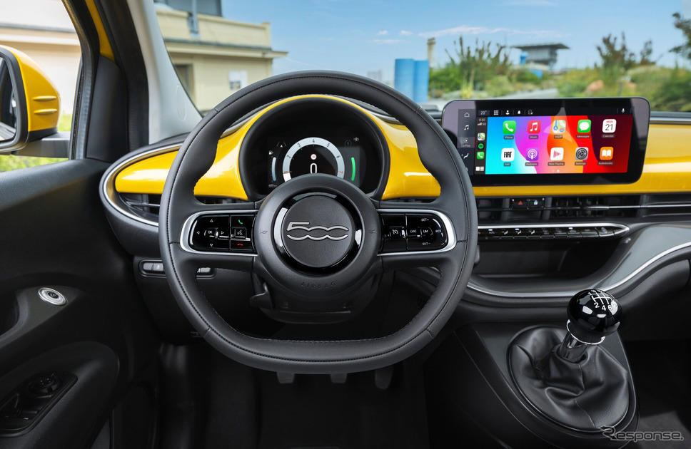 MTのみの潔さに「ほぼ最高では?」フィアット『500ハイブリッド』発表に国内でも注目集まる