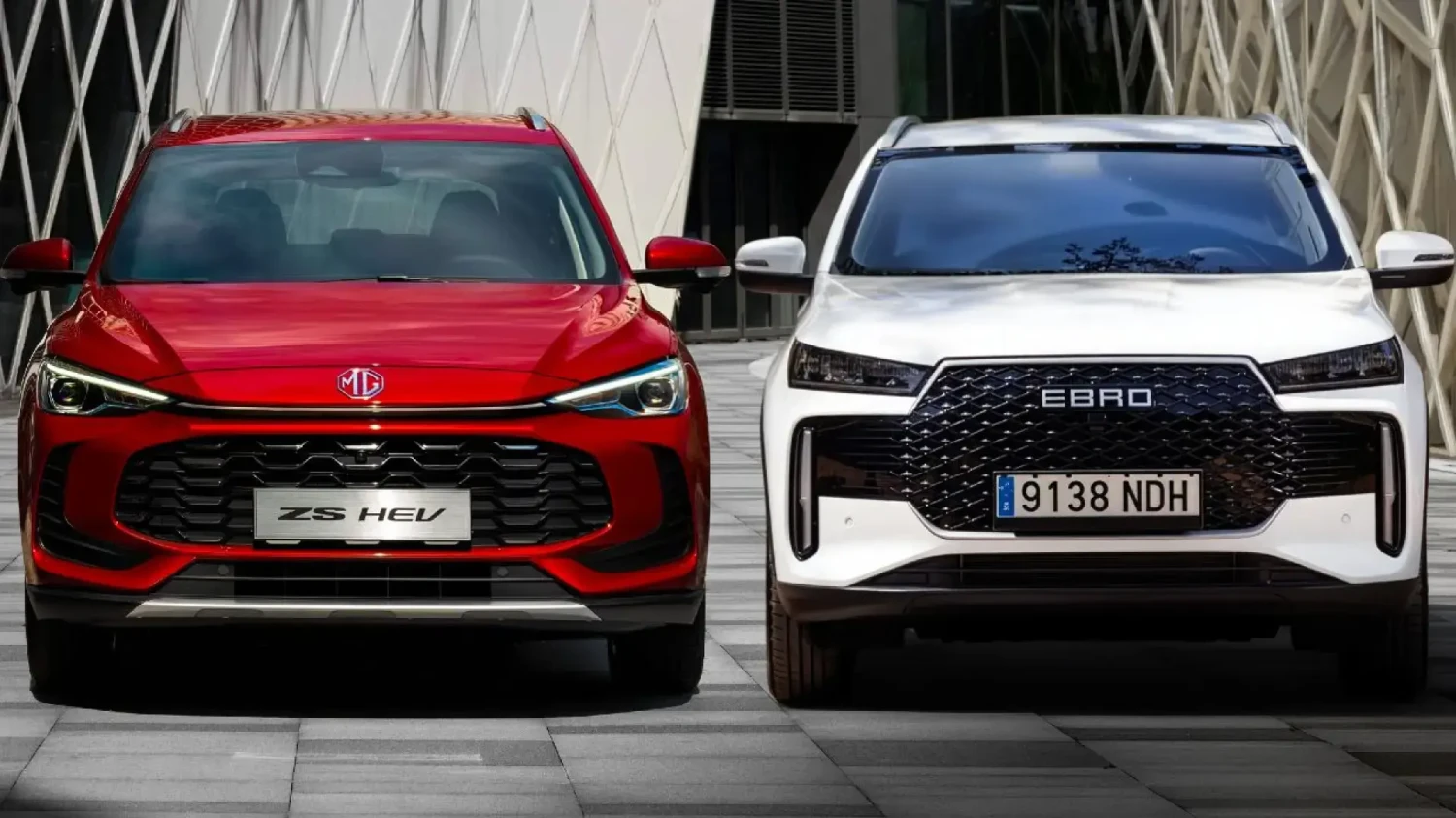 Ebro S400 o MG ZS, ¿cuál es mejor como SUV compacto híbrido?