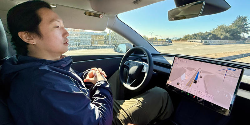 I trust Tesla FSD enough for me to close my eyes. I'm now spoiled and want full autonomy