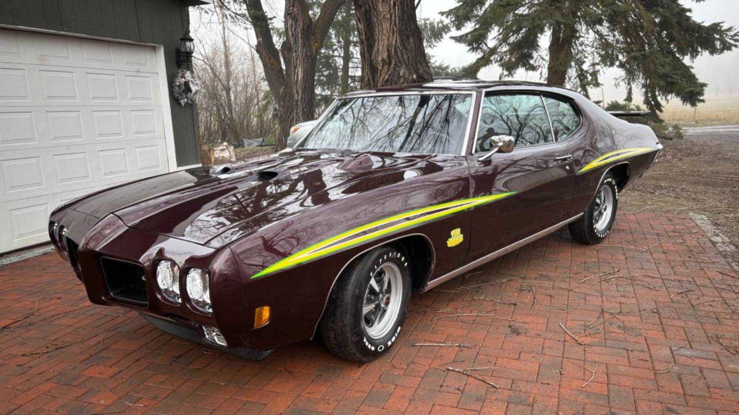 This rotisserie-restored rare Pontiac GTO is pure muscle car royalty