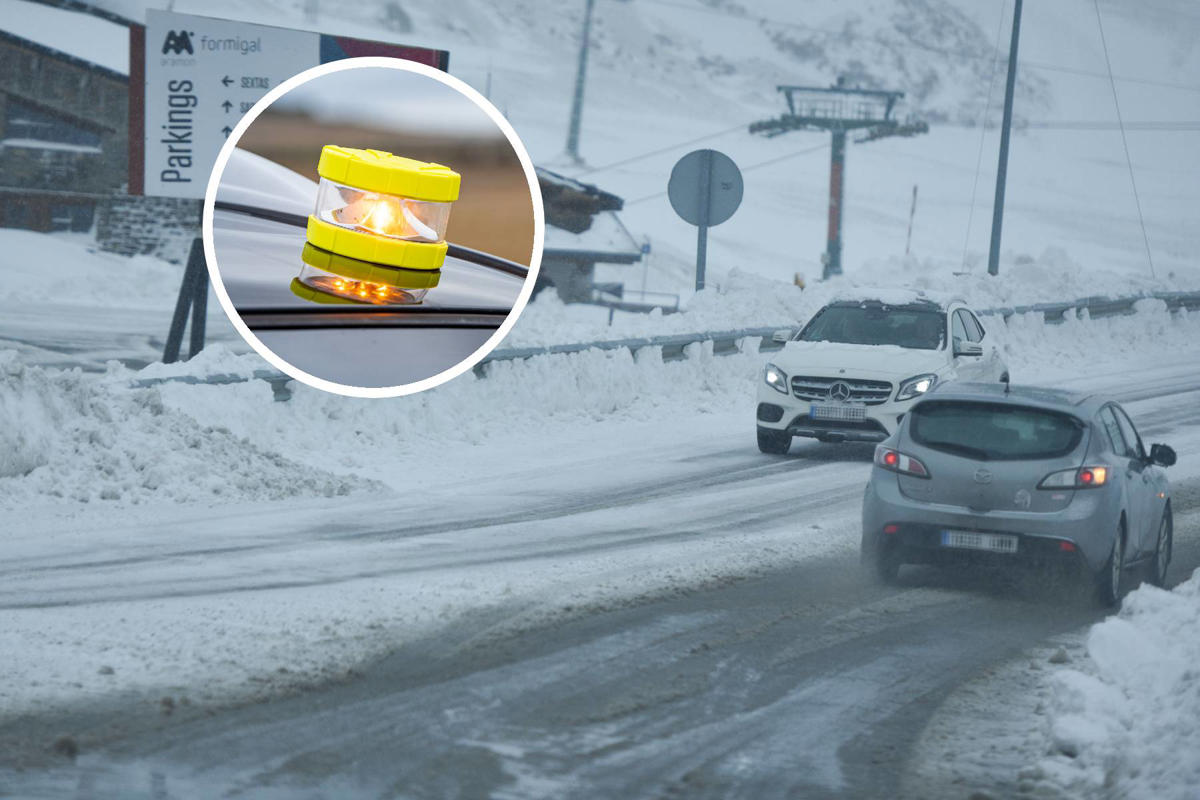 ¿La baliza V-16 aguanta la lluvia y la nieve? Así lo explica un experto en diseño industrial
